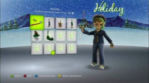 Xbox 360 Nxe Avatar Snowball Fight Youtube