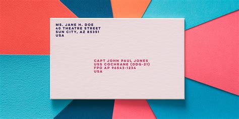 Letter Format Address Envelope For Your Needs Letter Template Collection