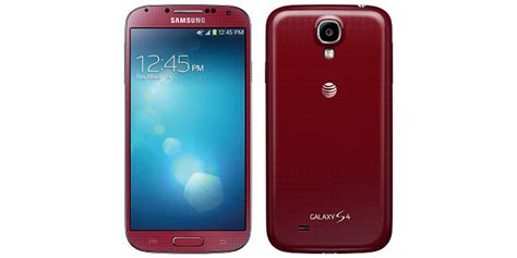 Galaxy S4s Red Aurora Variant Gets Exclusively Available At Atandt