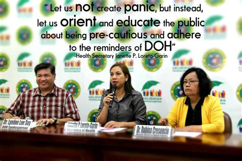 Kalihim ng kalusugan ) is the cabinet of the philippines member who is in charge of the department of health. Ebola Reston detected in Philippines monkeys: 'We call on ...