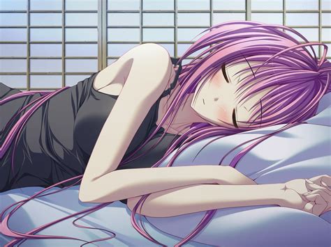 Wallpaper Id 1507523 Sleeping Anime Girls Sakai Hina In Bed