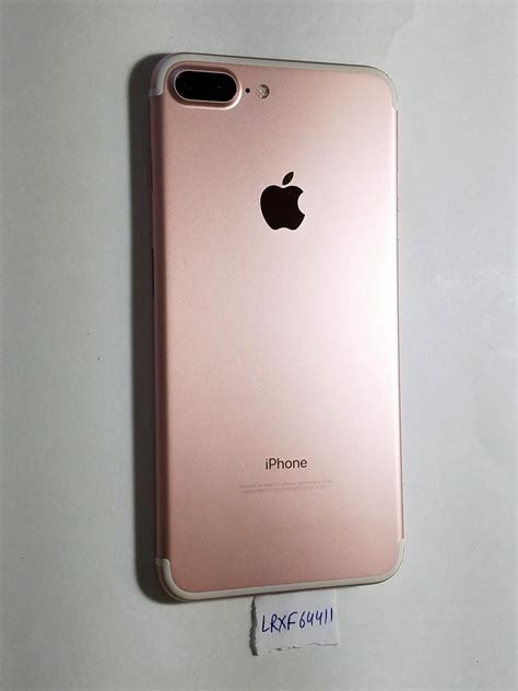 Apple Iphone 7 Plus Verizon Rose Gold 32gb A1661 Lrxf64411 Swappa
