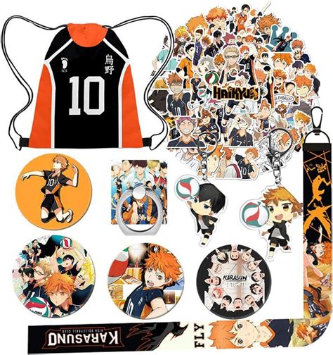 Heaisoy Anime Haikyuu Bag Ts Set For Fans 1 Haikyuu No 10