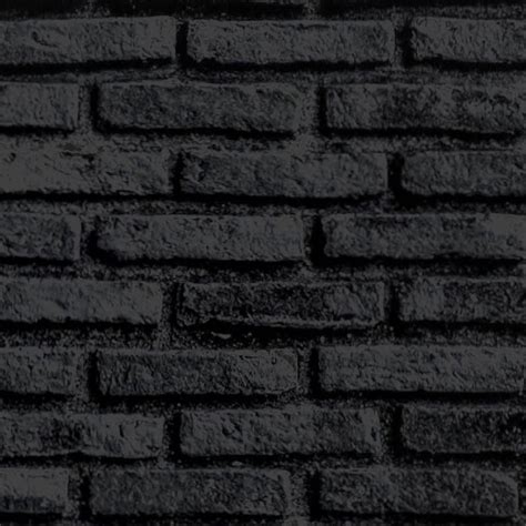 Black Brick Wall Pbr Texture Seamless 22022