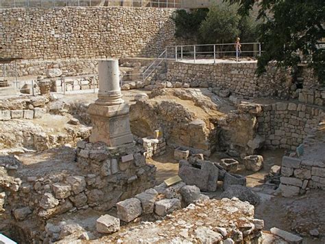 Pools Of Bethesda See The Holy Land