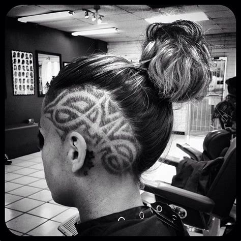 Discover art project ideas and inspiration you can easily do yourself. marcusph333's photo women undercut. barberart. freestyle ...