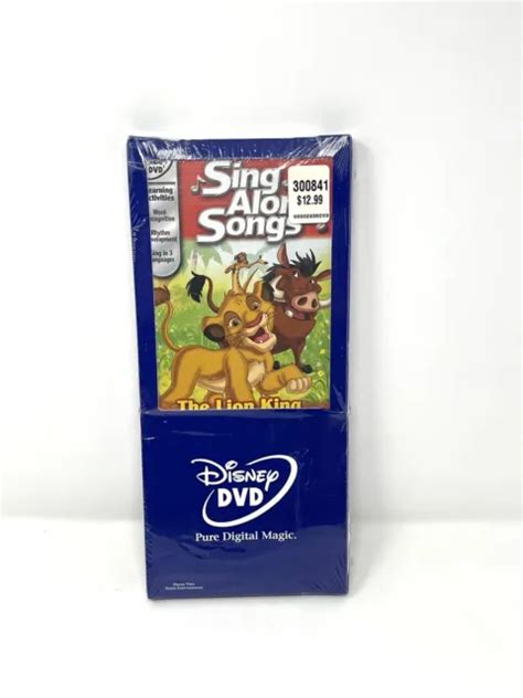 Disney Sing Along Songs The Lion King Circle Of Life Dvd Collectible