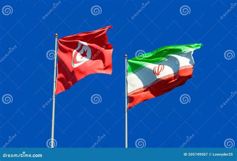 突尼斯和伊朗国旗 库存例证 插画 包括有 国际 符号 象征 关系 墙纸 钞票 伊朗 突尼斯 205749507
