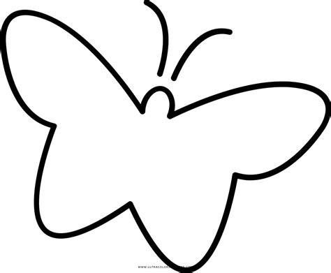 Resultado De Imagen Para Mariposa Silueta Para Colorear Mariposas