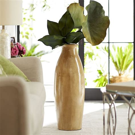 Patina Cream Terracotta Floor Vase Pier 1 Imports Floor Vase Vases