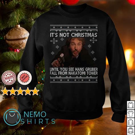 Die Hard Its Not Christmas Until You See Hans Gruber Fall From