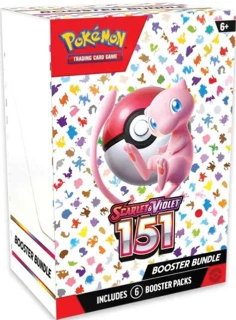 Pokemon Trading Card Games Scarlet And Violet 35 151 Booster Bundle