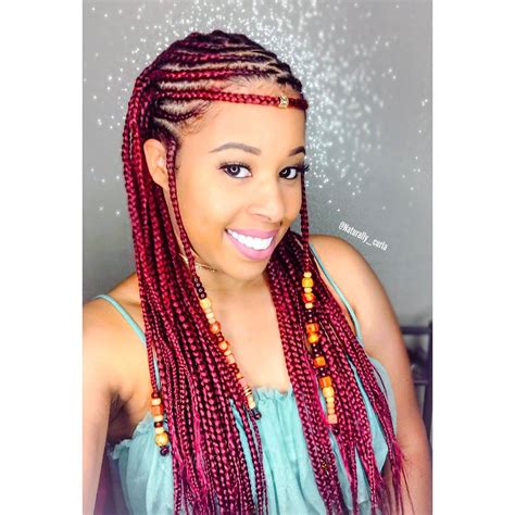 When you are bored of straightening or curling your hair finally, you can try this natural styling to give you a fascinating look. 12 Gorgeous Braided Hairstyles With Beads From Instagram - Allure