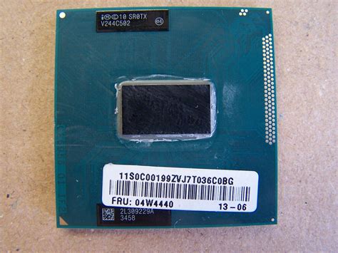 Intel Core I3 3120m Dual Core 25ghz 3mb Socket G2 Laptop Processor Cpu