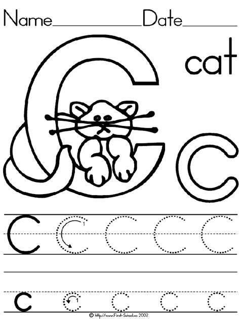templates | Alphabet worksheets preschool, Letter activities preschool