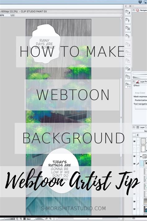 How To Make Webtoon Backgrounds Webtoon Background Tips Webtoon