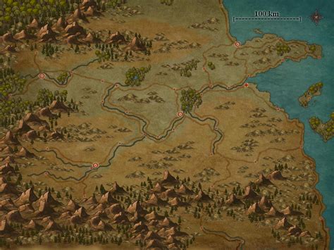 My First Map Made From Inkarnate Dndmaps Photos