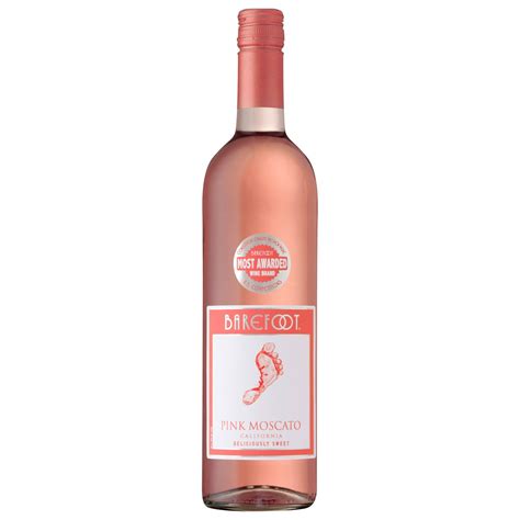 Barefoot Pink Moscato Shop Wine At H E B