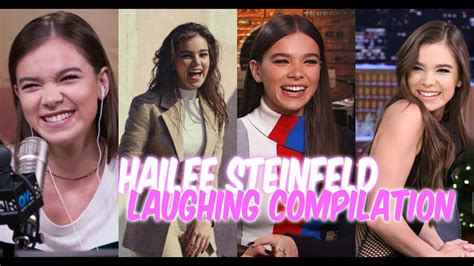 Hailee Steinfeld Laughing Compilation Youtube