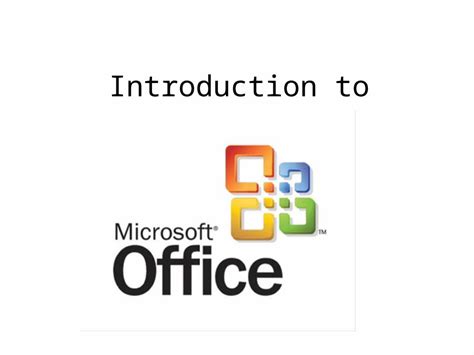 Pptx Introduction To History Of Microsoft Office Microsoft Office 3