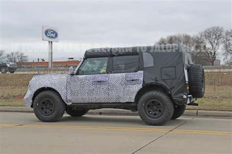 2021 Ford Bronco Here Are Some Spy Shots