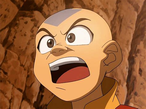 Avatar Aang Getting Angry At The Gan Jin And Zhang Tribes For Smuggling