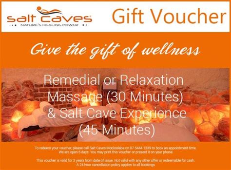 packages and t vouchers salt caves mooloolaba
