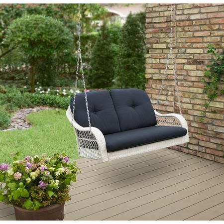 Patio Garden Better Homes And Garden Wicker Porch Swing Outdoor Swing