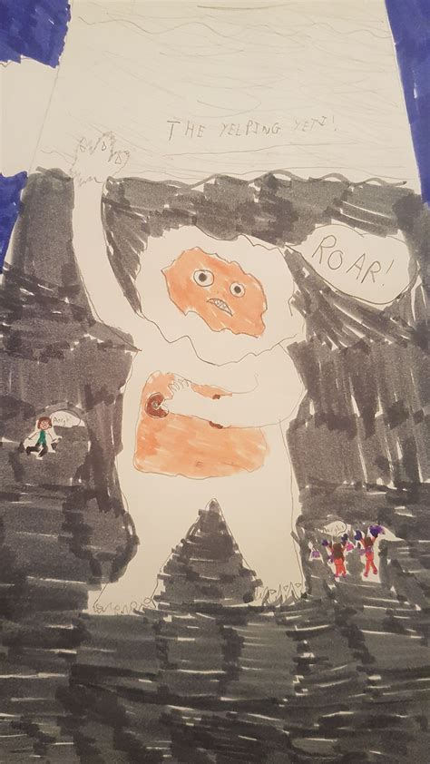Check spelling or type a new query. A yeti by Flo (8 years old) | Drawings, Art, Character