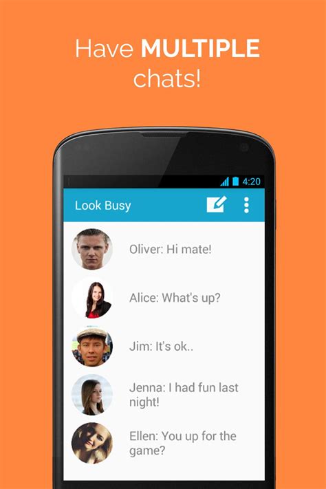 Look Busy Fake Chat Messenger Apk For Android Download