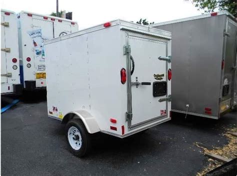 4 X 6 Cargo Enclosed Trailer Miami Trailer And Equipment Cargo