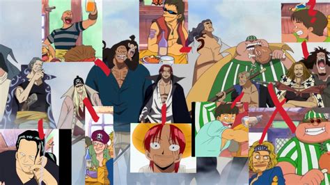 Actually one piece didn't show all shanks crew bounties even though the provided bounties are old also the names of some characters of red pirates are not mentioned so here are all shanks crew bounties ranked. Shanks Crew / before & after !? : OnePiece