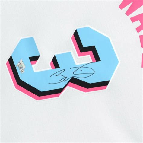 Vice uniform city edition jerseys. Dwyane Wade Signed Miami Heat White Vice Jersey (Fanatics Hologram) | Pristine Auction