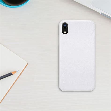Nillkin Protective Leather Phone Case For Iphone Xr White