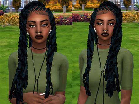 Broodsims Sims Hair Sims 4 Black Hair Sims