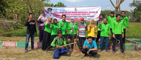 Kegiatan Bulan Bhakti Gotong Royong Masyarakat Tahun 2022 Desa Banjarejo
