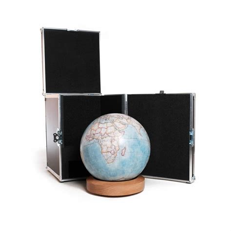 36cm Wood Albion Desktop Globe Bellerby And Co Globemakers