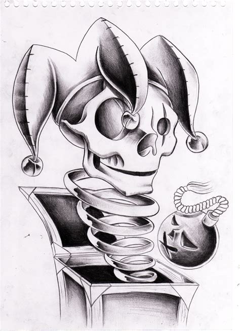 Large image for your website/blog Jack in the box - Skulljester by WillemXSM on DeviantArt