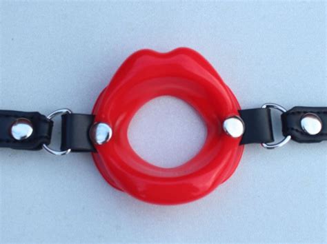 red lips gag in the uk bdsm gear for submissive women and men etsy
