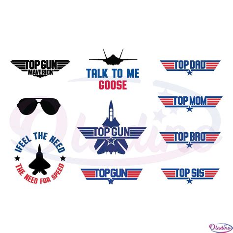 F 18 Maverick Top Gun Goose Tom Cruise Colors Viper Vinyl Decal