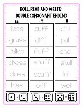 Check spelling or type a new query. Double Consonant Words For 2nd Grade - Letter