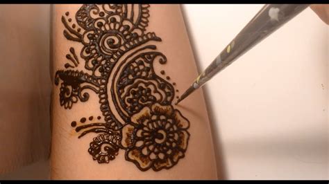Simple Henna Design For Beginners On Arm Henné Simple Pour Débutants