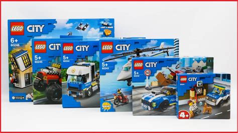 All Lego City Police Sets 2020 Compilation Youtube