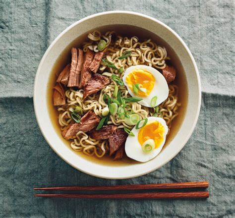 Homemade spicy ramen recipe with an easy spicy miso paste for the broth and dry ramen noodles that taste just like fresh! Pork Ramen | Williams-Sonoma Taste