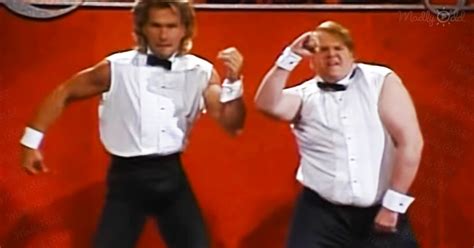 Years Later Patrick Swayze And Chris Farleys Chippendale Sketch