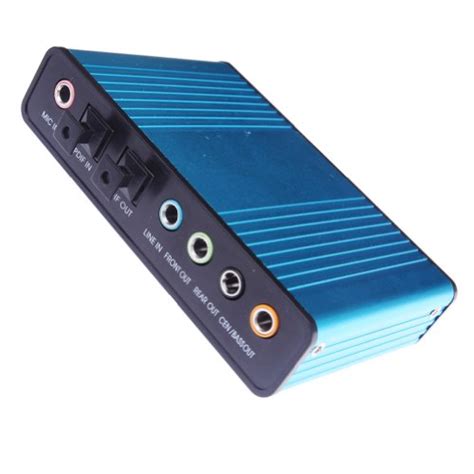 Startech external sound card for laptop or pc. ATian External Sound Card 5.1 Surround USB Powered Laptop Notebook Pc Adapter Audio - Erics ...