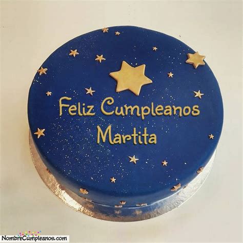 Feliz Cumpleaños Martita Tartas Tarjetas Deseos