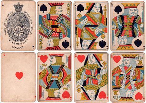 Collectibles Playing Cards Single Card Old Antique Wide Square Corner K