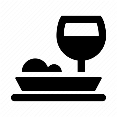 Alcohol Cooking Drink Eating Food Glass Restaurant Wine Icon