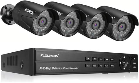 Floureon 8ch 5 In 1 Security Camera System 1080n Ahd Video
